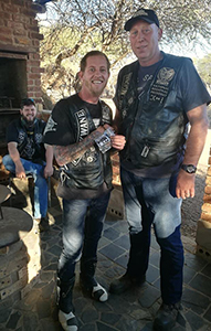 New Immortal Guardians MC Polokwane Chapter President